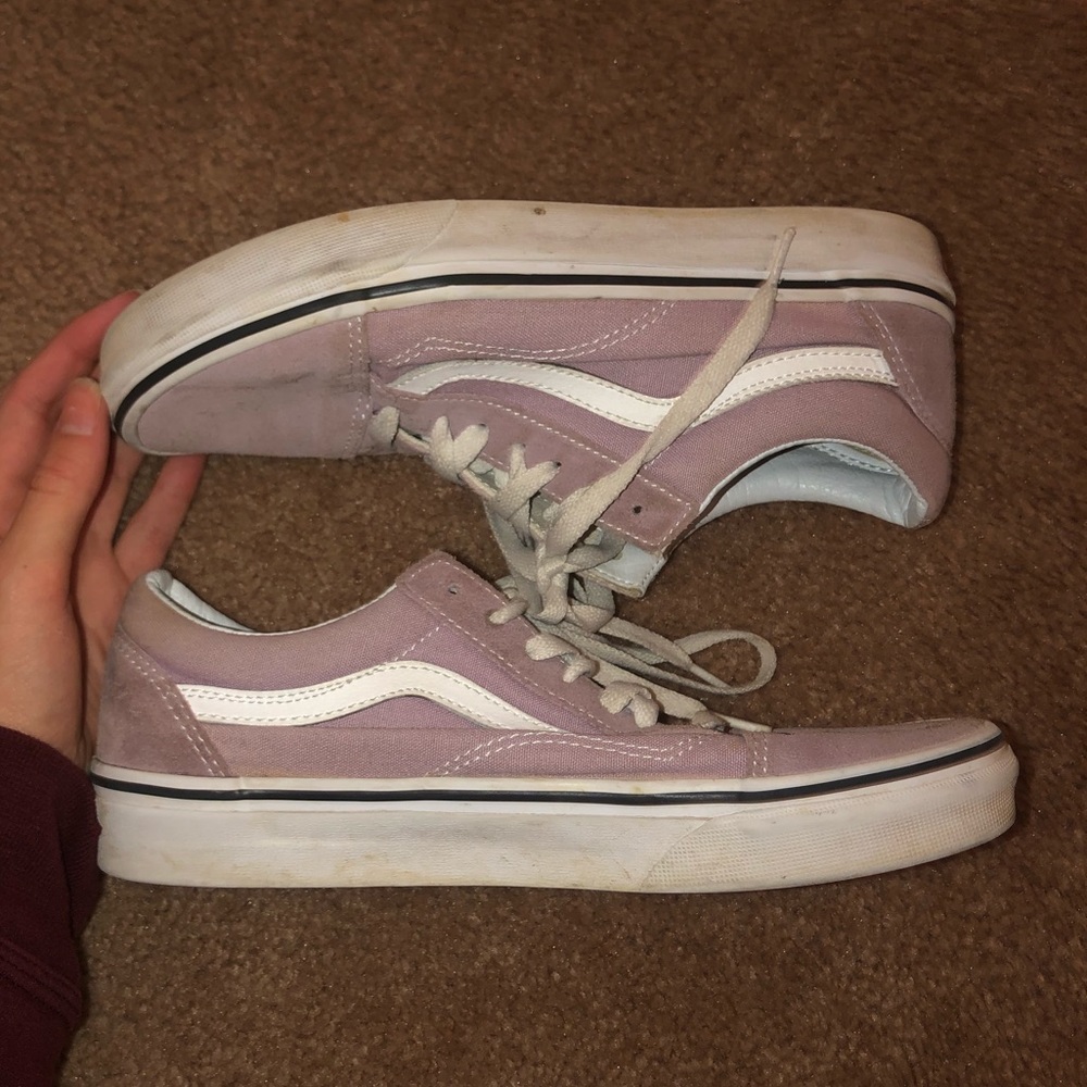 Lilac Old Skool Vans